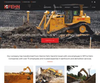 Fehncompanies.com(Fehn Companies) Screenshot