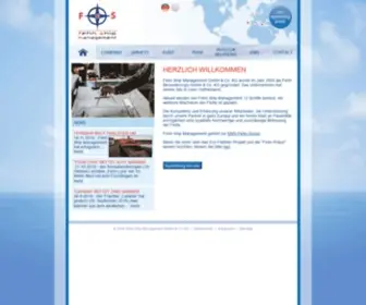 Fehnship.de(Fehn Ship Management GmbH & Co) Screenshot