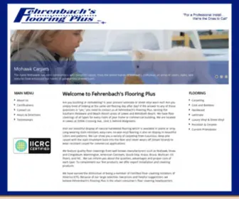 Fehrenbachs.com(Fehrenbach's Flooring Plus) Screenshot