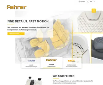 Fehrer.com(Willkommen bei Fehrer) Screenshot