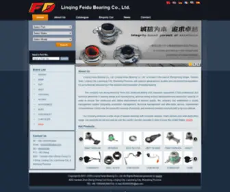 Feidubearing.com(Linqing Feidu Bearing Co) Screenshot