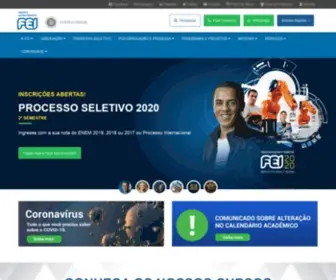 Fei.edu.br(Vestibular FEI) Screenshot
