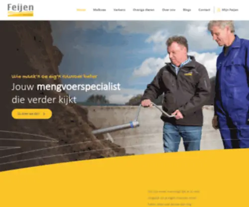 Feijendalfsen.nl(Feijen diervoeders) Screenshot