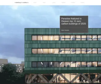 Feildenclegg.com(Feilden Clegg Bradley Studios) Screenshot