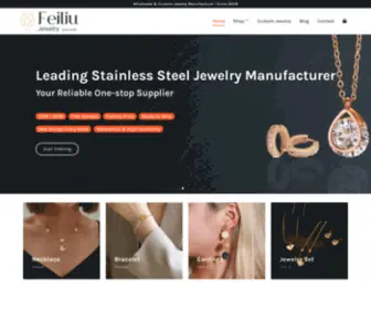 Feiliujewelry.com(Feiliu Jewelry) Screenshot