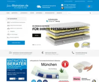 Feine-Matratzen.de(Matratzen) Screenshot