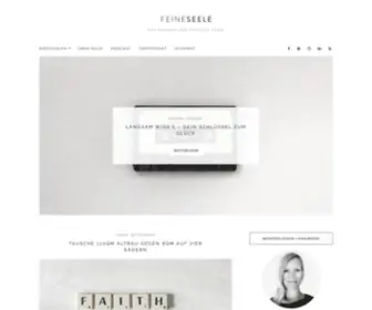 Feineseele.de(Persönlichkeitsentwicklung) Screenshot