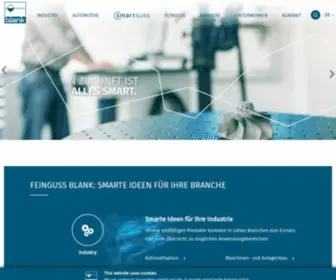 Feinguss-Blank.de(FEINGUSS BLANK) Screenshot