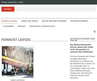 Feinkostgenossenschaft.de(Feinkost Leipzig) Screenshot