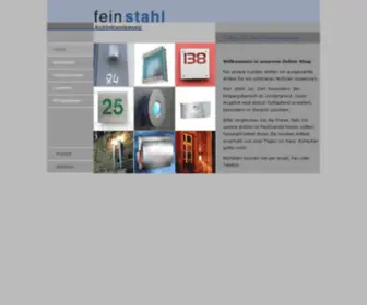 Feinstahl.de(Feinstahl) Screenshot