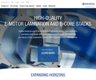 Feintool.com(Fine blanking technology and precision parts) Screenshot