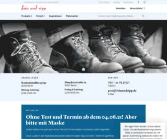 Feinundripp.de(Fein und ripp) Screenshot