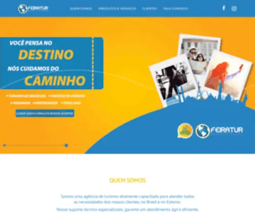 Feiratur.com.br(Feiratur Agencia de Viagens e Turismo) Screenshot