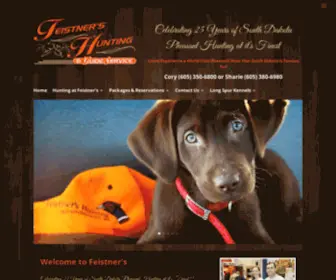 Feistners-Hunting.com(Feistner's Hunting & Guide Service) Screenshot