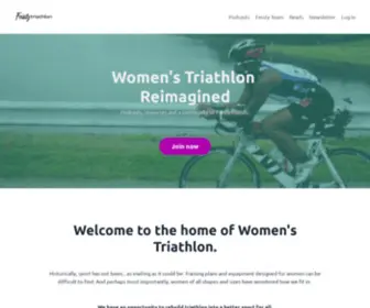 Feistytriathlon.com(Feisty Triathlon) Screenshot