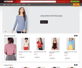 Feiyuqian.com(Online shopping for Blazers) Screenshot