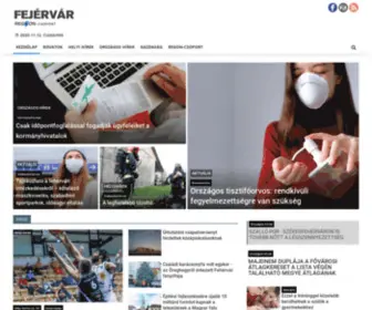 Fejervar.hu(Aktuális országos és Fejér megyei hírek. Legyen Ön) Screenshot
