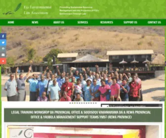 Fela.org.fj(The primary purpose of the (Fiji) Environmental Law Association (FELA)) Screenshot