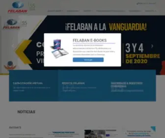 Felaban.net(Federación Latinoamericana de Bancos) Screenshot