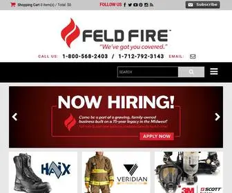 Feldfire.com(#1 Firefighter Gear Store) Screenshot