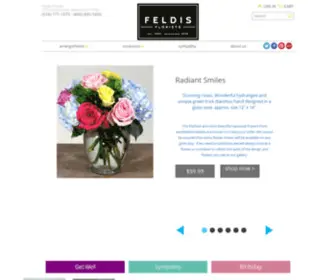 Feldis.com(Merrick Florists) Screenshot