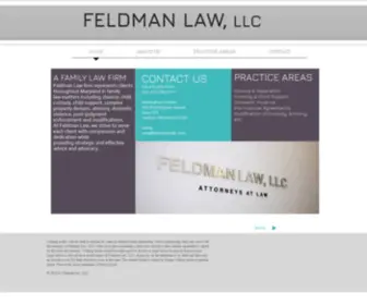 Feldmanlawllc.com(Feldman Law) Screenshot