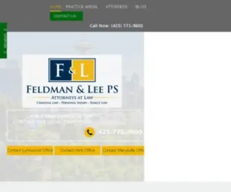 Feldmanlee.com(Feldman & Lee) Screenshot