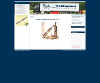Feldmann-Spedition.de(Feldmann Spedition) Screenshot
