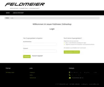 Feldmeier-Onlineshop.de(Feldmeier Onlineshop) Screenshot