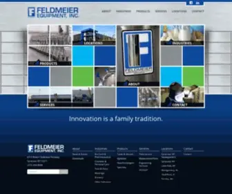 Feldmeier.com(Feldmeier Equipment) Screenshot