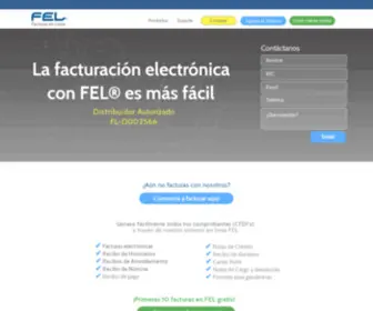 Felfacturarenlinea.com.mx(FEL) Screenshot