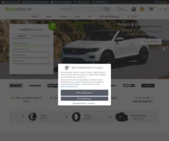 Felgenshop.de(Felgen und Kompletträder bei Felgenshop) Screenshot