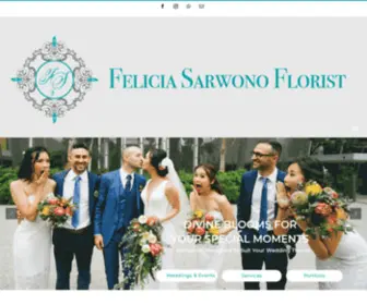 Feliciasarwonoflorist.com(Florist Sydney) Screenshot