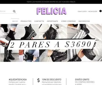 Feliciashoes.com.ar(Tienda Online de Felicia) Screenshot