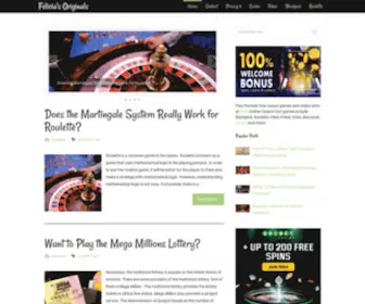 Feliciasoriginals.com(Jewelry Supplies in) Screenshot