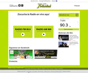Felicidad.com.pe(Radio Felicidad) Screenshot