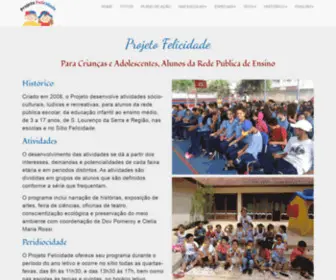 Felicidade.org.br(Projeto Felicidade) Screenshot