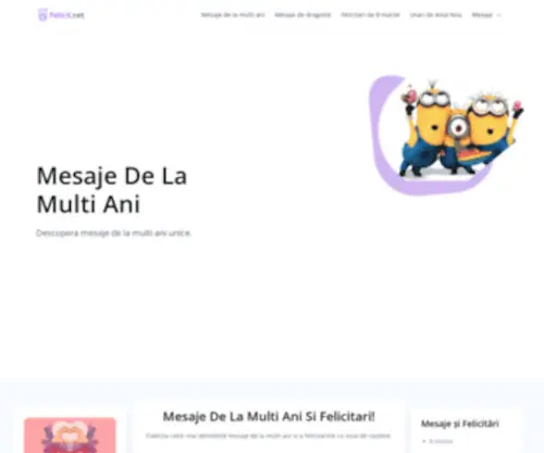 Felicit.net(Mesaje de La Mulți Ani) Screenshot