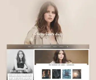 Felicity-Jones.us(Felicity Jones Daily) Screenshot