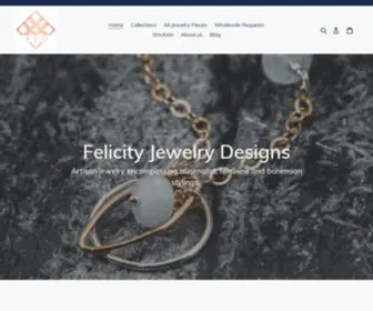 Felicityjewelrydesigns.com(Felicity Jewelry Designs) Screenshot