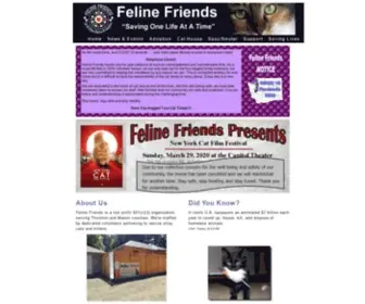 Feline-Friends.net(Feline Friends) Screenshot