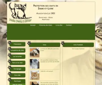 Felinpourlautre.com(Félin pour l'autre) Screenshot