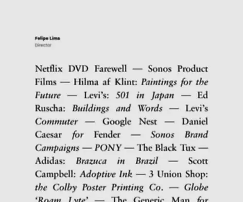 Felipelima.com(Felipe Lima) Screenshot