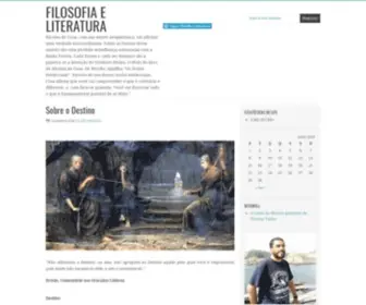 Felipepimenta.com(Filosofia e Literatura) Screenshot