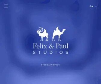 Felixandpaul.com(Felix & Paul Studios) Screenshot