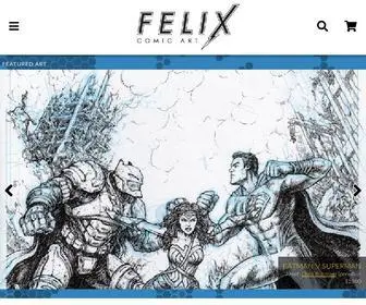 Felixcomicart.com(Felix Comic Art) Screenshot