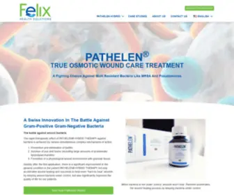 Felixhs.com(Felix Health Solutions) Screenshot