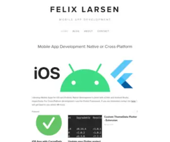 Felixlarsen.com(Felix Larsen) Screenshot