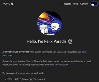 Felixparadis.com(Félix) Screenshot