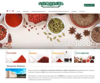 Felixrevertesa.com(Fabricación) Screenshot